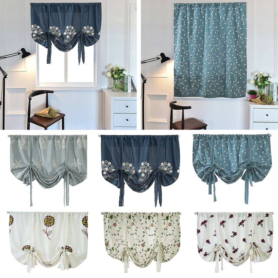 diy tie up curtains